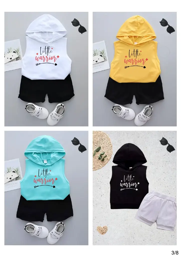 Sleeve less clothes pair 5