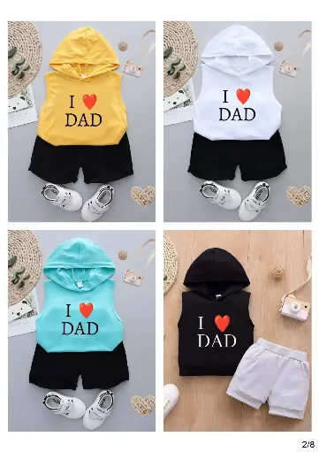 Sleeve less clothes pair