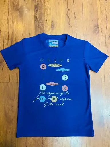 Blue t-shirt