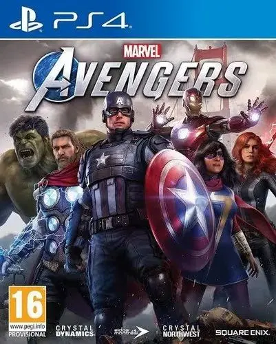 2 in 1 Playstation 4 Marvels Avengers disc ( also works in Playstation 5 )
